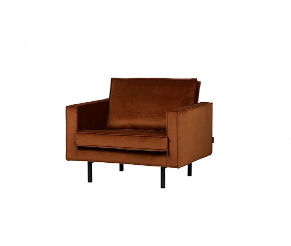 Rodeo velvet armchair
